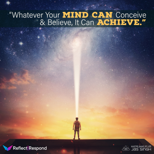 Napoleon hill quote believe and achieve
